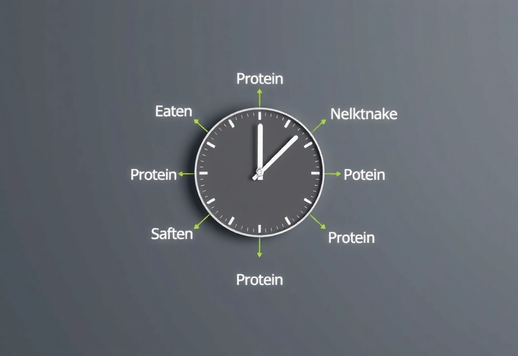 Visualisierung der Proteinverteilung über den Tag